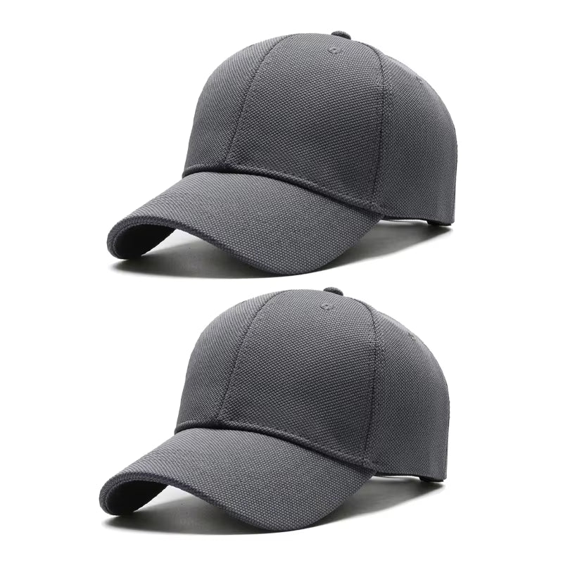 Pineapple Cloth Light Plate Simple Hat Men'S Casual Baseball Cap Fashion Visor Hat Minimalist Female Cap, Big Head Circumference