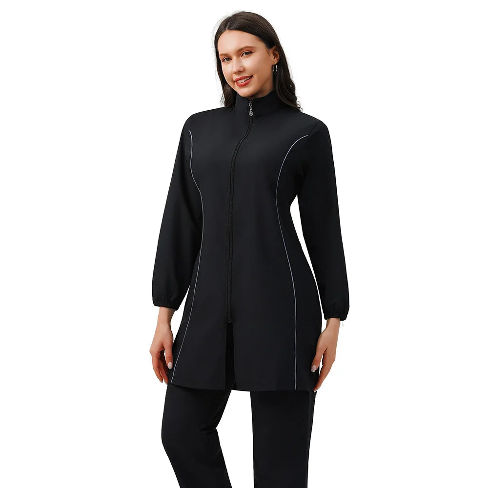 Muslim Women Hijab Swimsuit Swimwear Islam Full Cover Burkini Arab Modest Beachwear Bathing Suit Surf Swim Wear Maillot De Bain