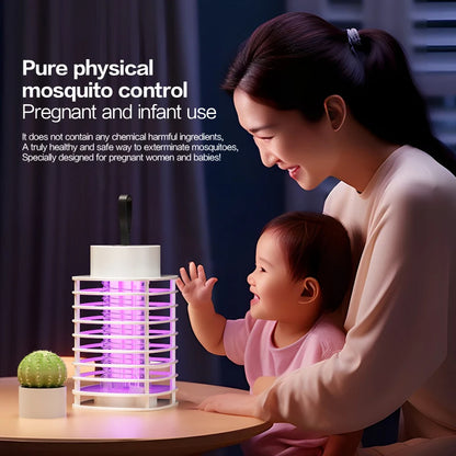 5V Silent Mosquito Killer Lamp, Portable Electric Swatter, Indoor Bedroom & Outdoor Mosquito Repeller Insect Fly Trap Bug Zapper
