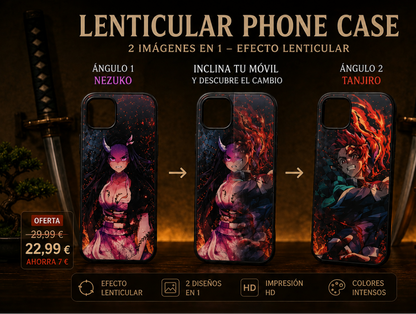 FAMHA Motion Case – Funda Lenticular Anime D.S