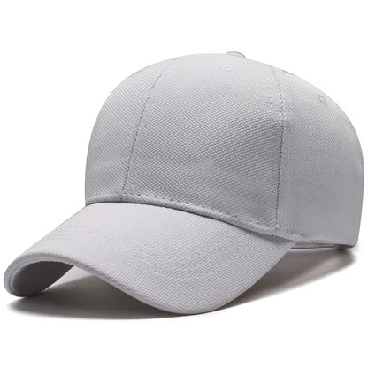 Pineapple Cloth Light Plate Simple Hat Men'S Casual Baseball Cap Fashion Visor Hat Minimalist Female Cap, Big Head Circumference