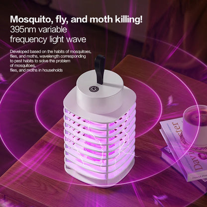 5V Silent Mosquito Killer Lamp, Portable Electric Swatter, Indoor Bedroom & Outdoor Mosquito Repeller Insect Fly Trap Bug Zapper