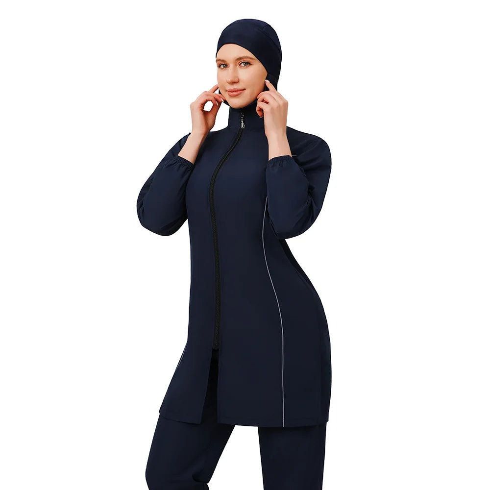 Muslim Women Hijab Swimsuit Swimwear Islam Full Cover Burkini Arab Modest Beachwear Bathing Suit Surf Swim Wear Maillot De Bain
