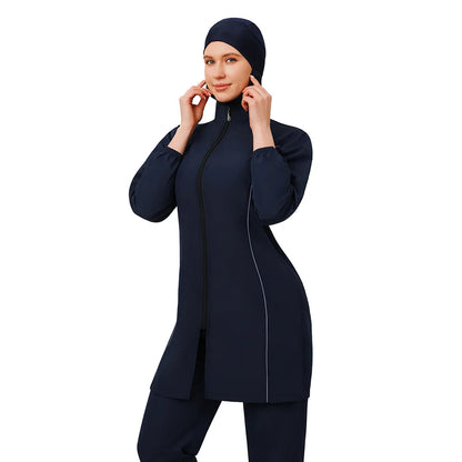 Muslim Women Hijab Swimsuit Swimwear Islam Full Cover Burkini Arab Modest Beachwear Bathing Suit Surf Swim Wear Maillot De Bain